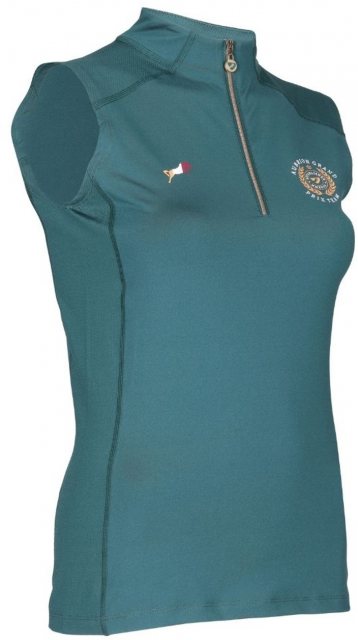 Shires Shires Team Aubrion Sleeveless Baselayer - Green