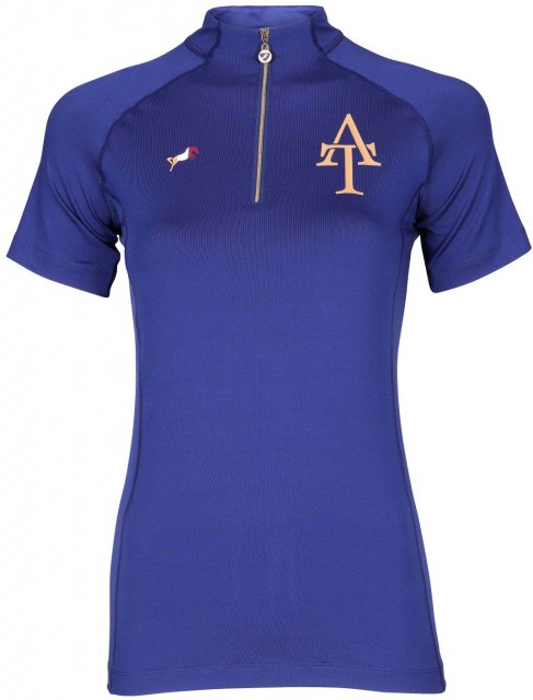 Shires Shires Team Aubrion Short Sleeve Baselayer - Navy