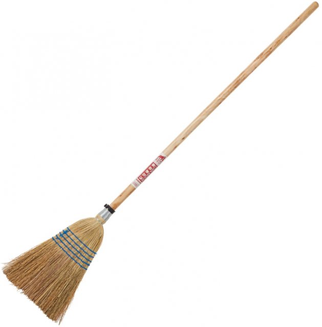 Red Mills Red Gorilla Corn Broom - Natural