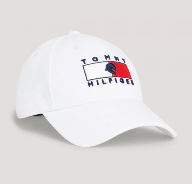 Tommy Hilfiger Tommy Hilfiger Montreal Flag Logo Cap - Optice White