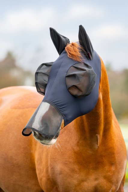 LeMieux Bug Relief Full Mask - Navy