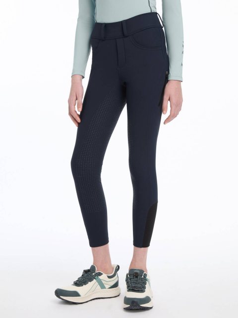 LeMieux LeMieux Young Rider Ella Winter Breggings - Navy
