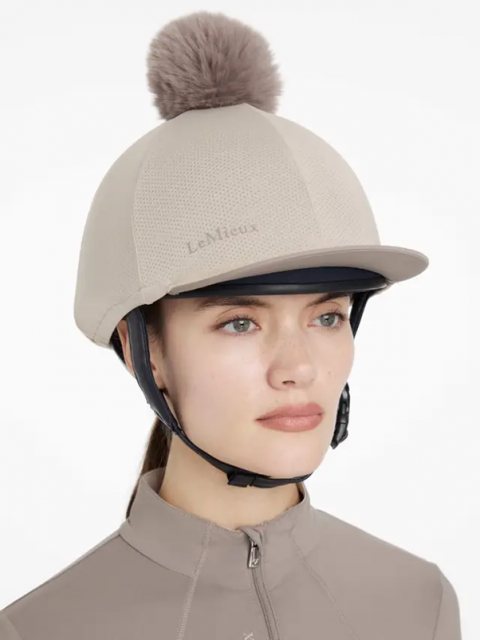LeMieux LeMieux Maria Mesh Hat Silk - Almond