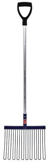 Red Gorilla Red Gorilla Rubber Matting Fork - Long D Handle