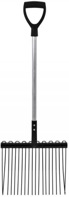 Red Gorilla Red Gorilla Metal Shavings Fork - Short D Handle