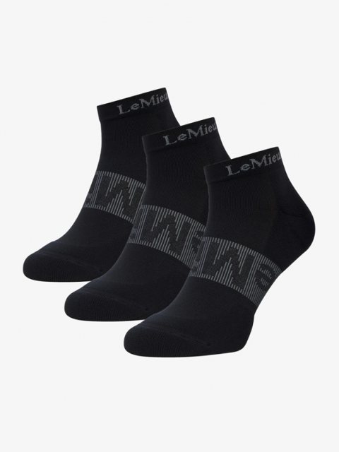 LeMieux LeMieux Trainer Socks - Black