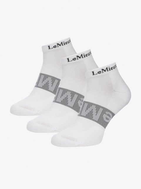LeMieux LeMieux Trainer Socks - White