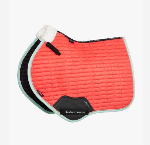 LeMieux LeMieux Harlow Close Contact Square - Coral Crush
