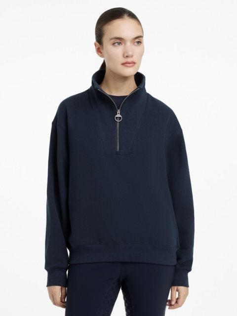 LeMieux LeMieux Keira Quarter Zip Sweat - Navy