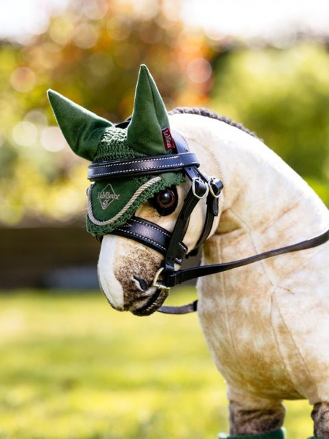 LeMieux LeMieux Toy Pony Fly Hood - Hunter Green