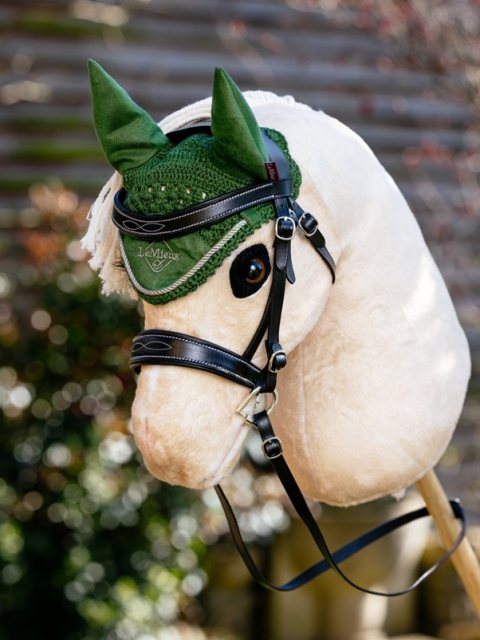 LeMieux LeMieux Hobby Horse Fly Hood - Hunter Green