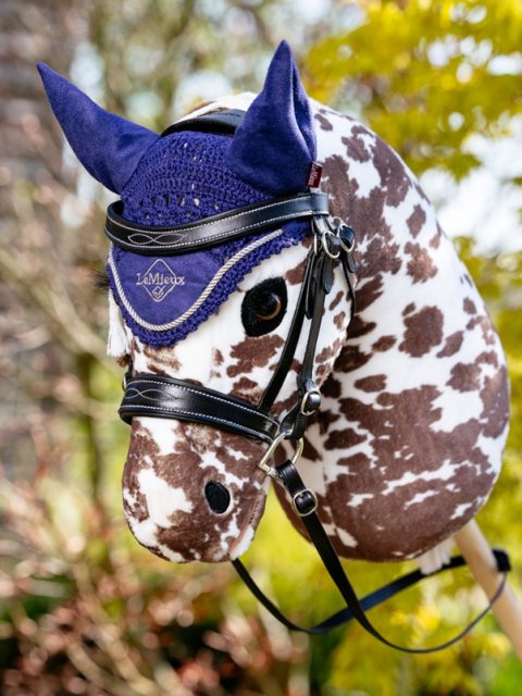 LeMieux LeMieux Hobby Horse Fly Hood - Ink Blue