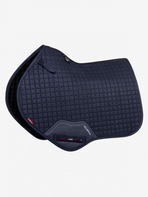 LeMieux LeMieux Suede Close Contact Square - Navy