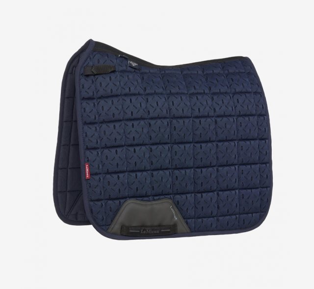 LeMieux LeMieux 3D Mesh Self-Cool Dressage Square - Navy