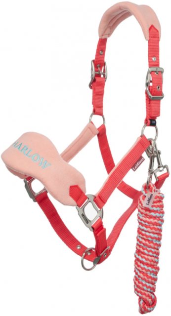 LeMieux LeMieux Harlow Vogue Headcollar & Leadrope - Coral Crush