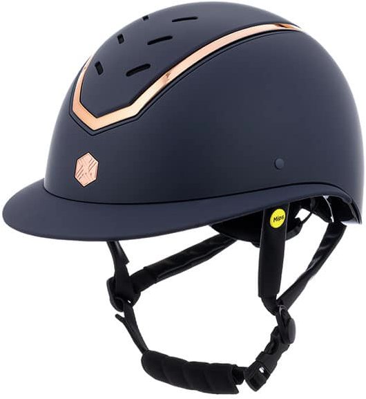 EQX EQX Kylo Wide Peak with MIPS - Navy Matte/Rose Gold