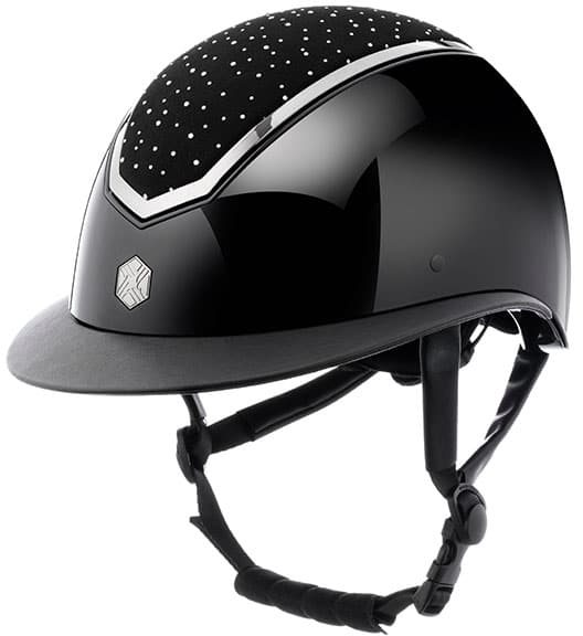 EQX EQX Kylo Crystal Wide Peak - Black Gloss/Silver