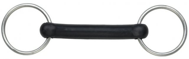 Shires Shires Flexible Rubber Mouth Snaffle