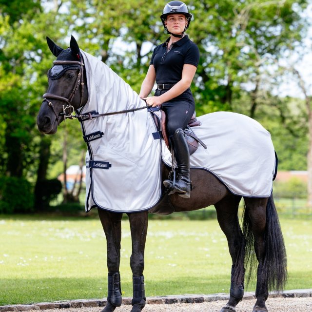 LeMieux LeMieux Ride On Fly Rug - Grey