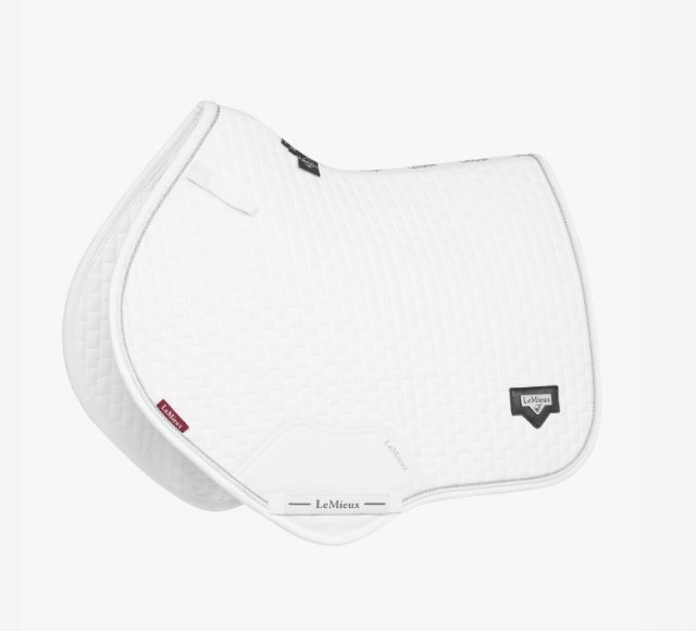 LeMieux LeMieux Puissance Suede CC Pad - White