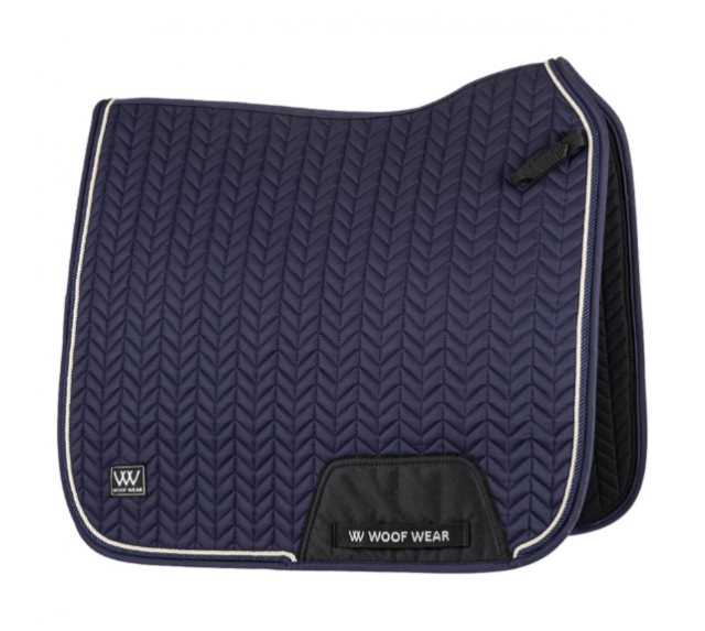 Woof Wear Woof Wear Herringbone Dressage Pad - Navy