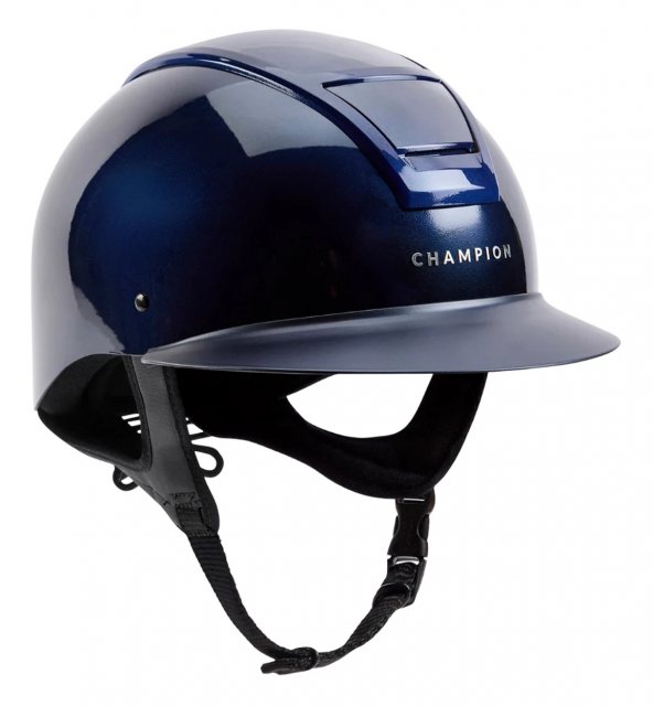 Champion Champion Insight Wide Peaked Helmet - Metallic Navy