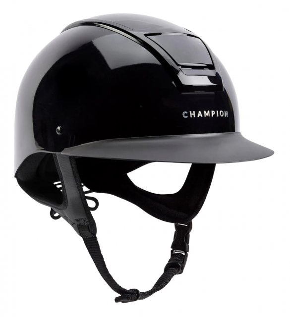Champion Champion Insight Wide Peaked Helmet - Metallic Black