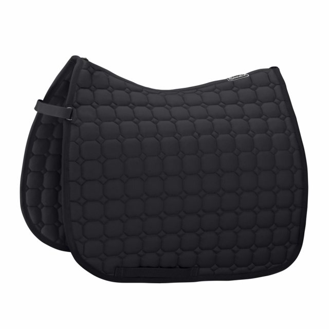 Eskadron Cotton Dressage Saddlecloth - Black