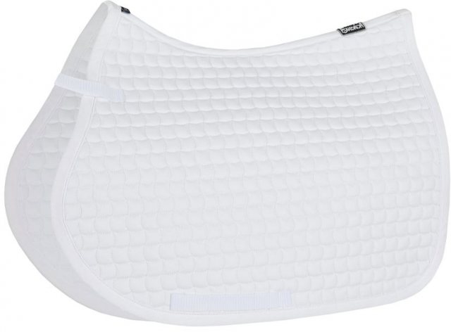 Eskadron Eskadron Cotton Jump Saddlecloth - White