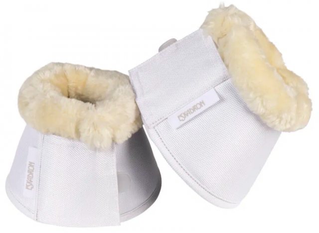 Eskadron Eskadron Faux Fur Bell Boots - White