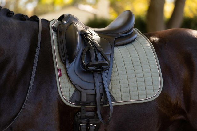 LeMieux LeMieux Suede Dressage Square - Rosemary