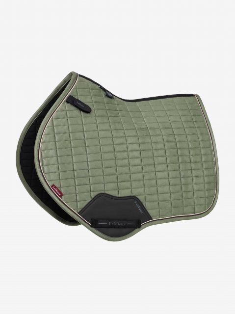LeMieux LeMieux Suede Close Contact Square - Rosemary