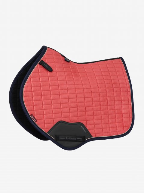 LeMieux LeMieux Suede Close Contact Square - Cranberry