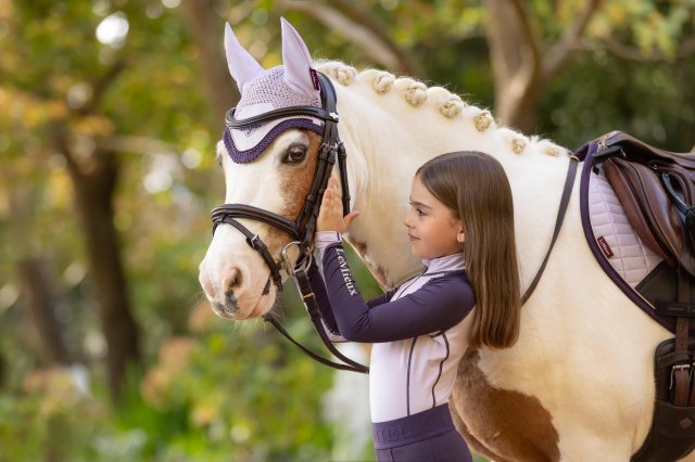 LeMieux LeMieux Mini Classic Fly Hood - Lilac