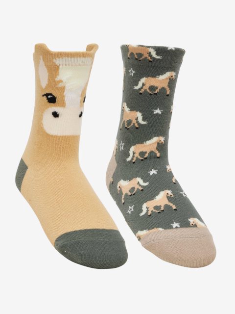 LeMieux LeMieux Mini Character Socks - Haflinger