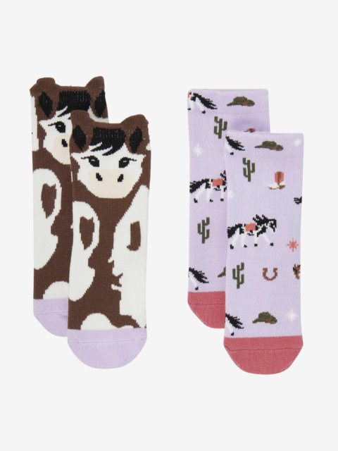 LeMieux LeMieux Mini Character Socks - Paint Pony