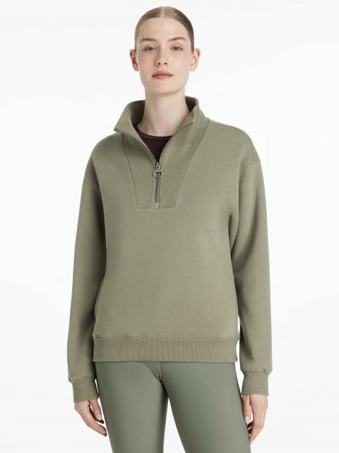 LeMieux LeMieux Keira 1/4 Zip Sweat - Rosemary