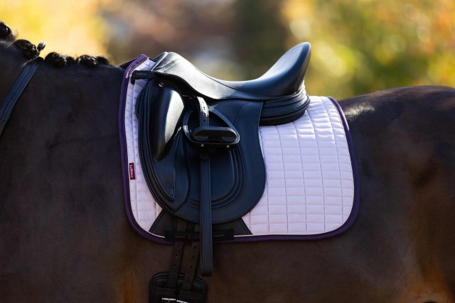 LeMieux LeMieux Suede Dressage Square - Lilac