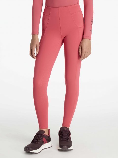 LeMieux LeMieux Young Rider Orla Pull Ons - Cranberry