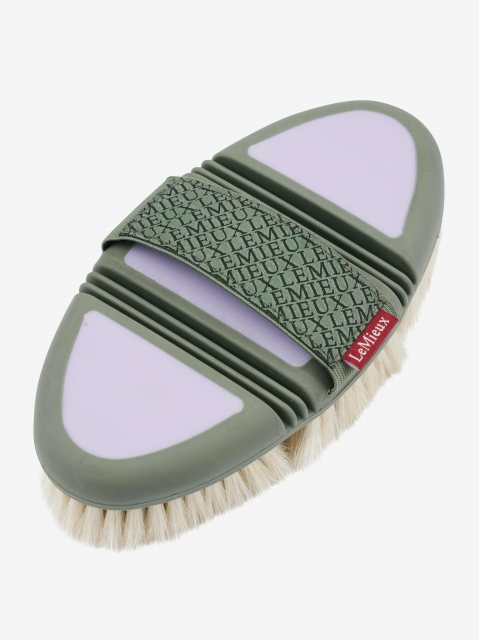 LeMieux LeMieux Flexi Goat Hair Body Brush - Lilac