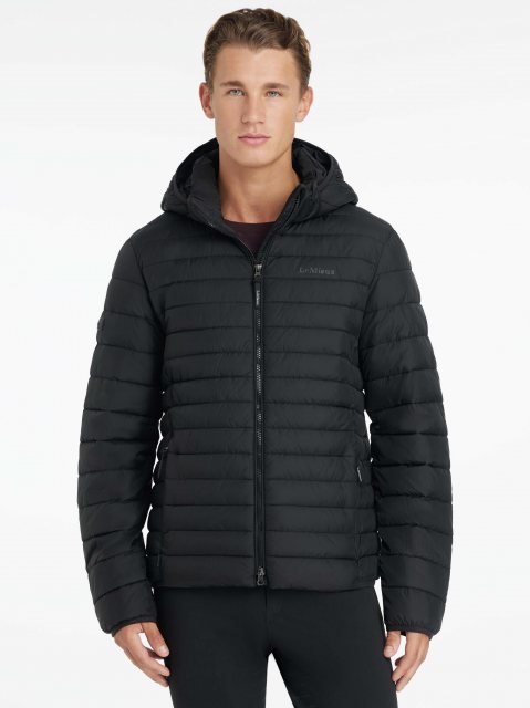 LeMieux LeMieux Mens Hooded Puffer Jacket - Black