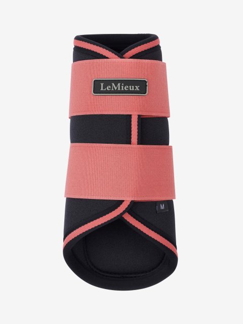 LeMieux LeMieux Mini Grafter Brushing Boots - Cranberry
