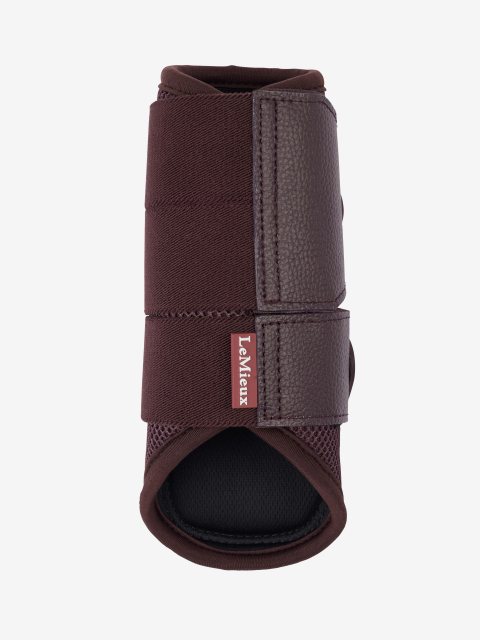 LeMieux LeMieux Arika Mesh Brushing Boots - Damson