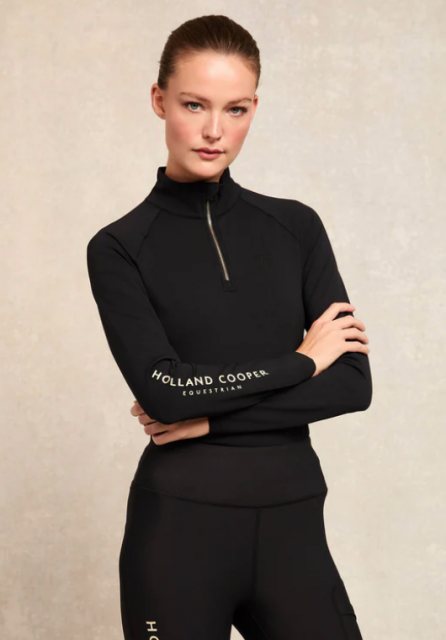 Holland Cooper Chiltern Base Layer - Black