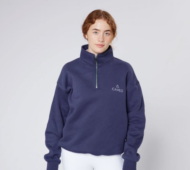Cameo Equine Cameo Equine Mid Layer Sweatshirt - Navy