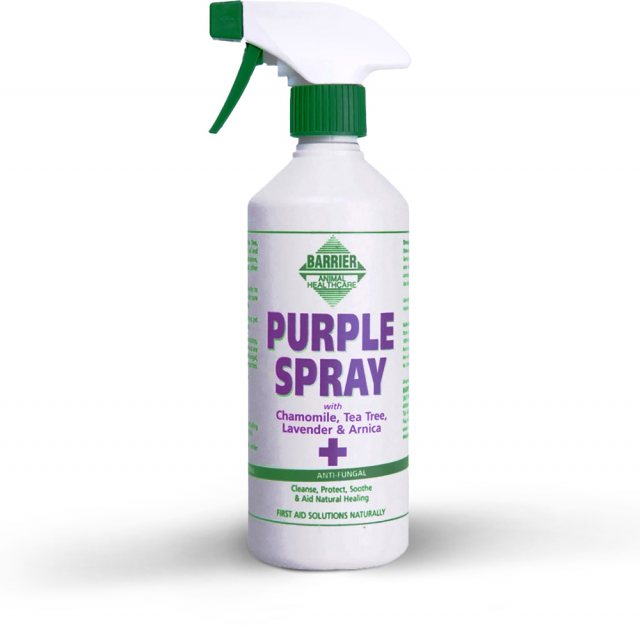 Barrier Barrier Purple Spray