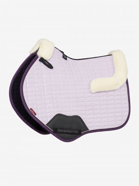 LeMieux LeMieux Merino+ Suede Close Contact Square - Lilac