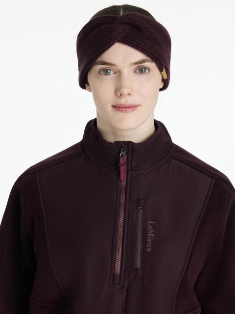 LeMieux LeMieux Clara Rib Headband - Damson