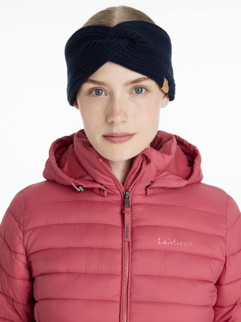 LeMieux LeMieux Clara Rib Headband - Navy