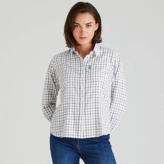 Ridgeline Ridgeline Womens Sedgebrook Shirt - Navy/Storm